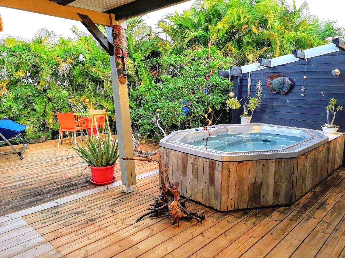 Bungalow La Perle - Jacuzzi - Piscine Saint-Francois  Exteriér fotografie
